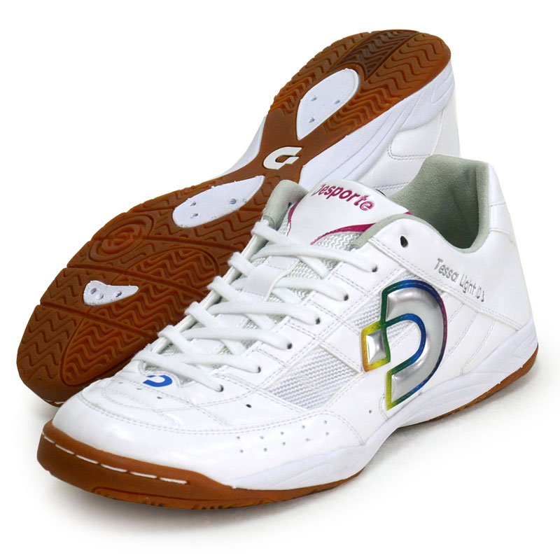 テッサライトID3 フットサルシューズ インドア用 25SS (DS2132 PW/M-SIL)