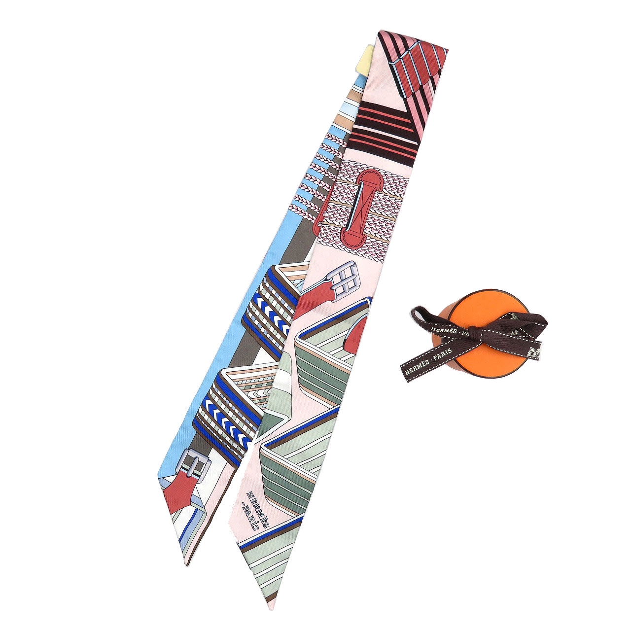 未使用品 ツイリー スカーフ シルク/シルク ローズプードル 0251【中古】 ユニセックス