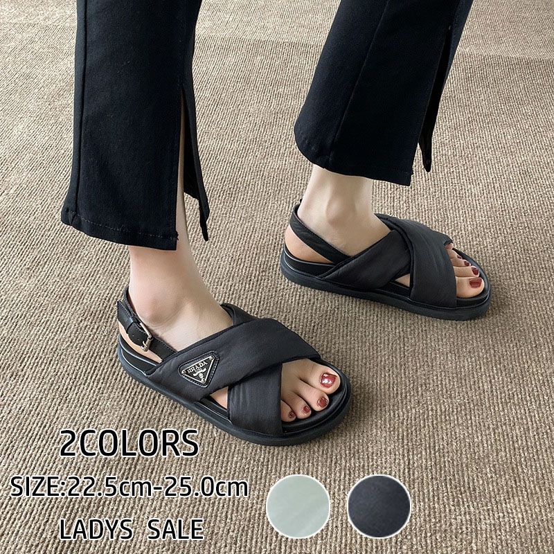 【送料無料】サンダル カジュアルスタイルにもバッチリ！ レディース 靴 くつ 婦人靴 シューズ サン