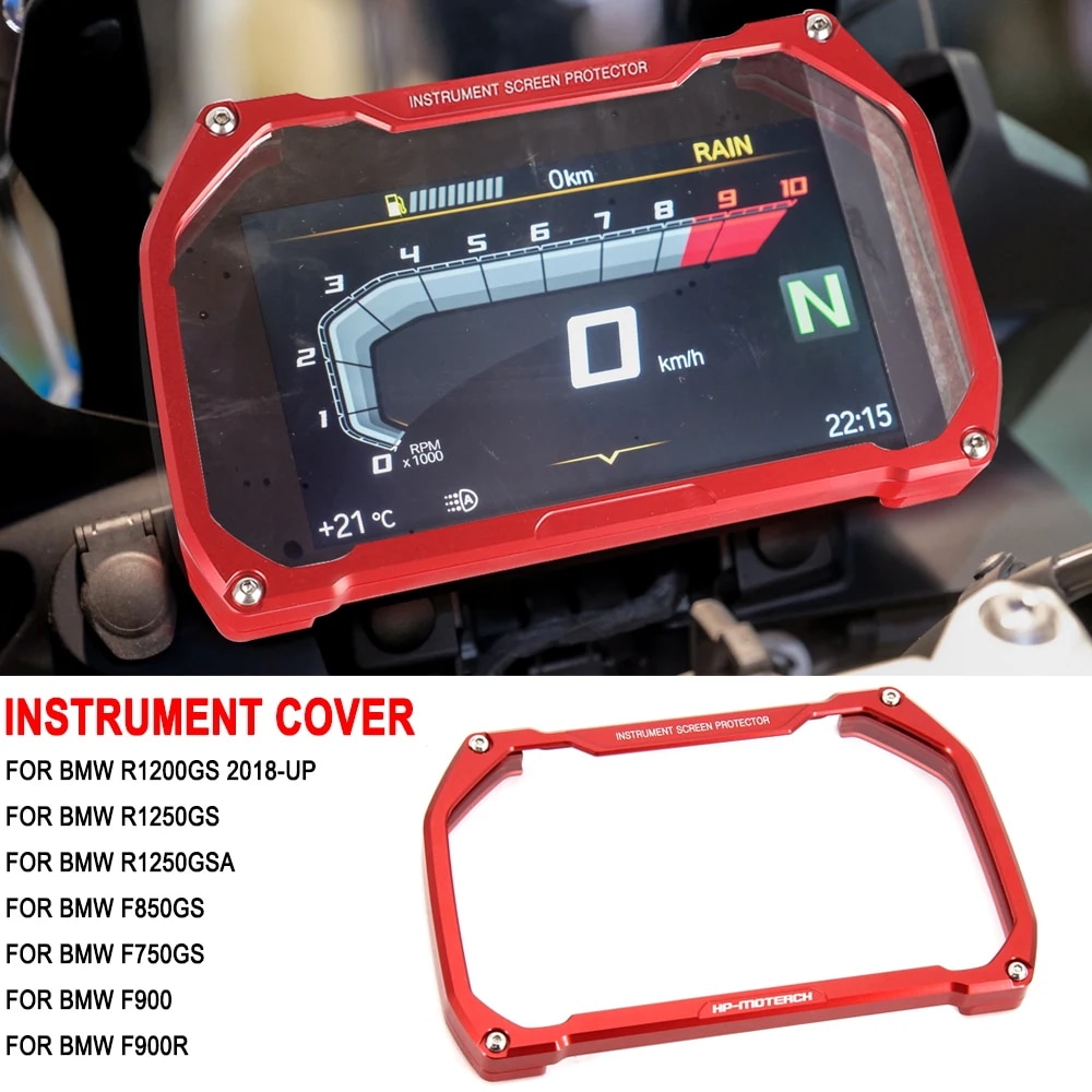 BMW R1250GSA F850GS F750GS F900 F900R R1200GS R1250GS 用 オートバイメーターフレームカバー 保護カバー 保護パーツ スクリーンプロテクター 輸入品