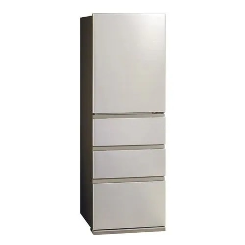 アクア 冷蔵庫 362L 右開き 4ドア 幅60cm スタイリッシュデザイン 真ん中冷凍室 自動製氷 AQR-S36R ゴールド系