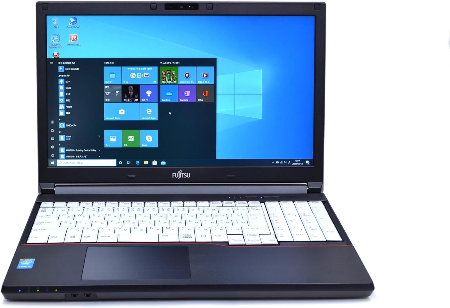 フルHD Windows10Proノートパソコン LIFEBOOK A744/M Core i7 4610M 3.00GHz メモリ4GB マルチ カメラ Bluetooth WiFi 3.0