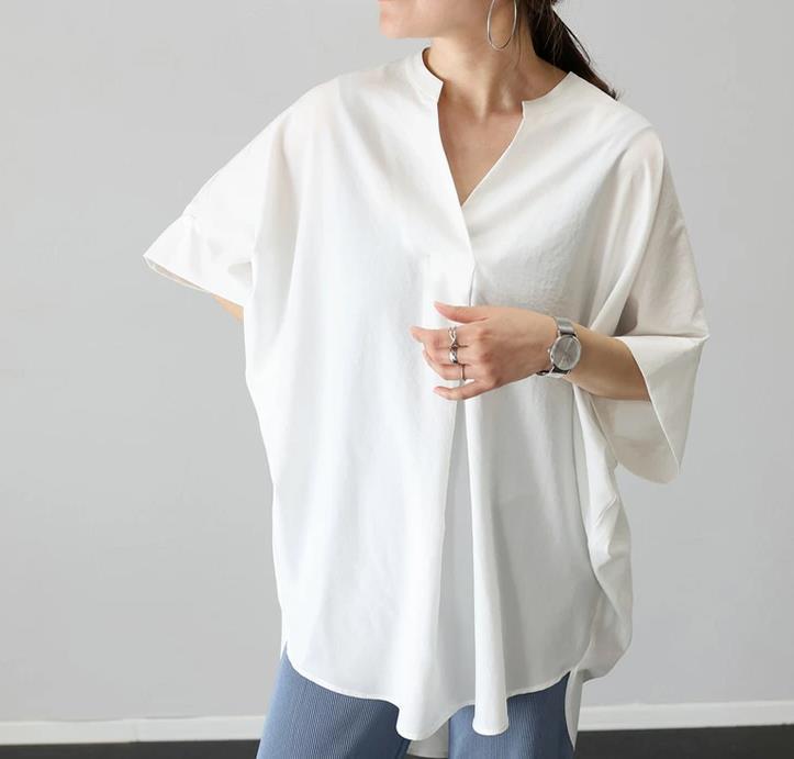 [本日限定]シフォンシャツはレディで上品で気持ちいい