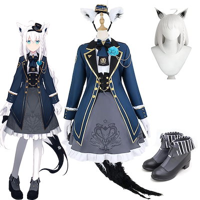 Qoo10] コスプレ衣装 ホロライブ 1期生 白上フ : ホビー・コスプレ