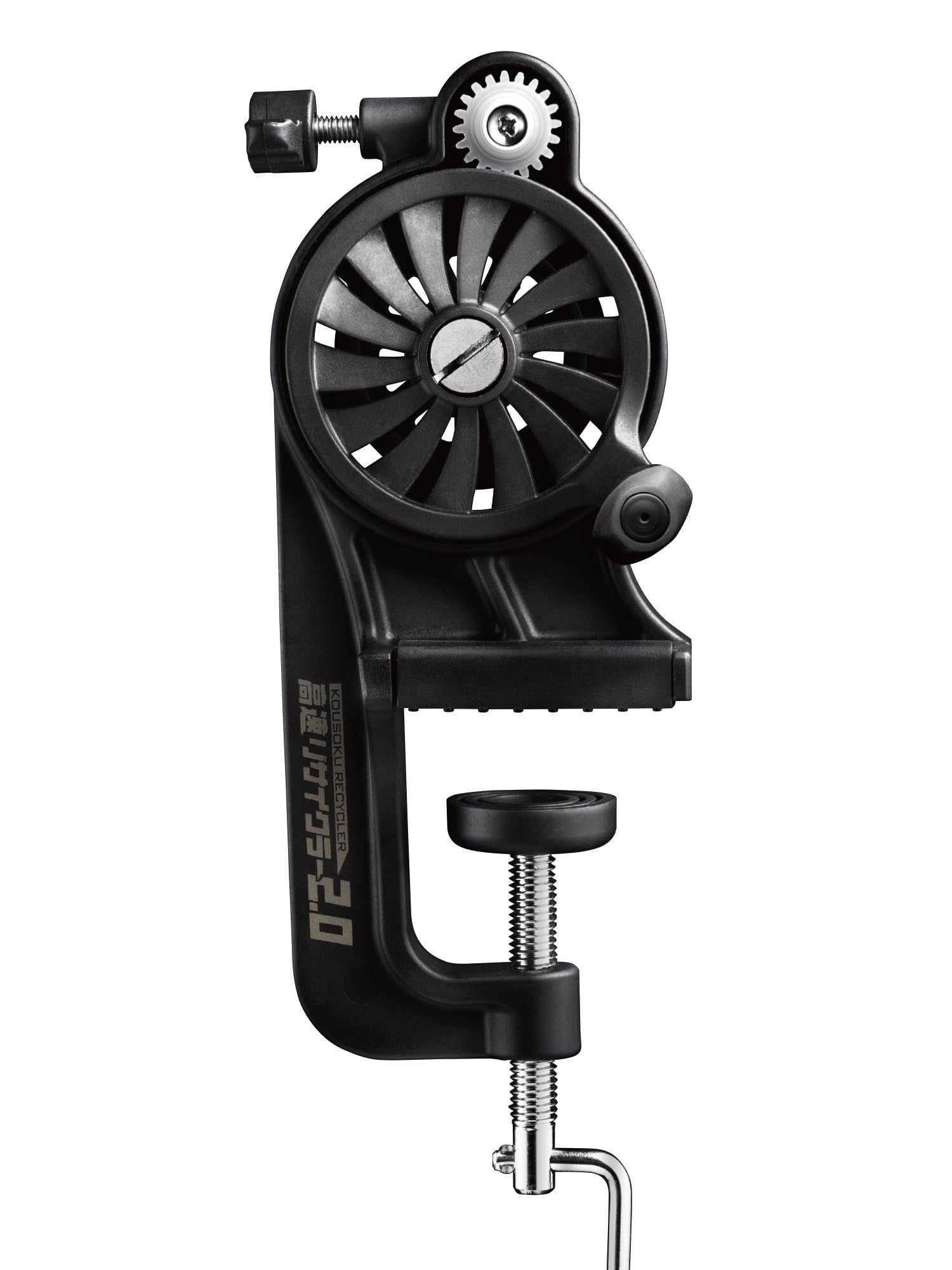 第一精工 高速リサイクラー2.0 ブラック 釣り具 リール 糸巻き機 釣りライン巻き ラインリサイクラー 初心者 簡単取り付け