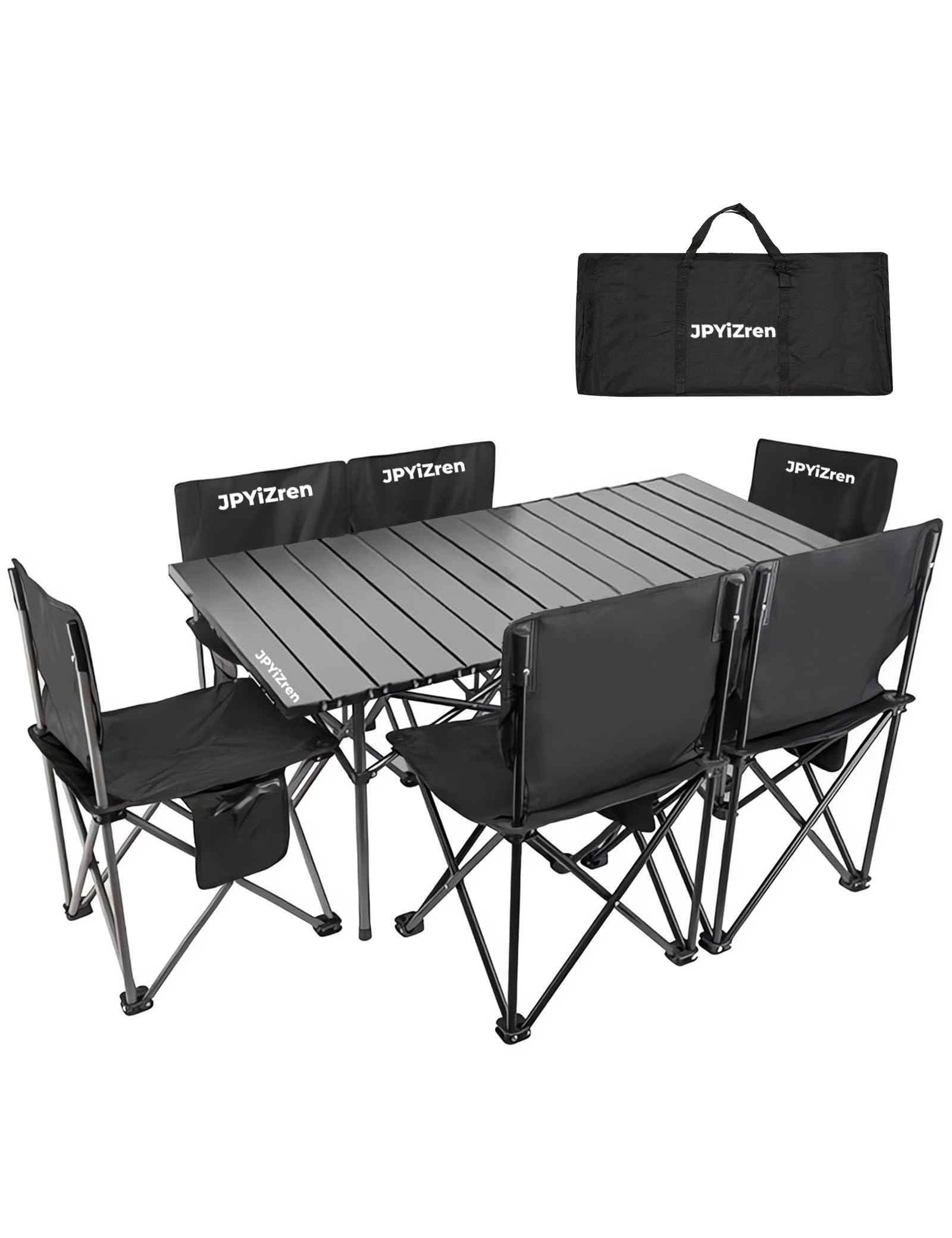 アウトドア テーブル チェア 7点セット アルミテーブル椅子 ピクニック ベンチセット ピクニックテーブル 超軽量 折り畳み 組立簡単 収納バッグ付き BBQ お釣り テント ガーデン 屋外 キャンプ