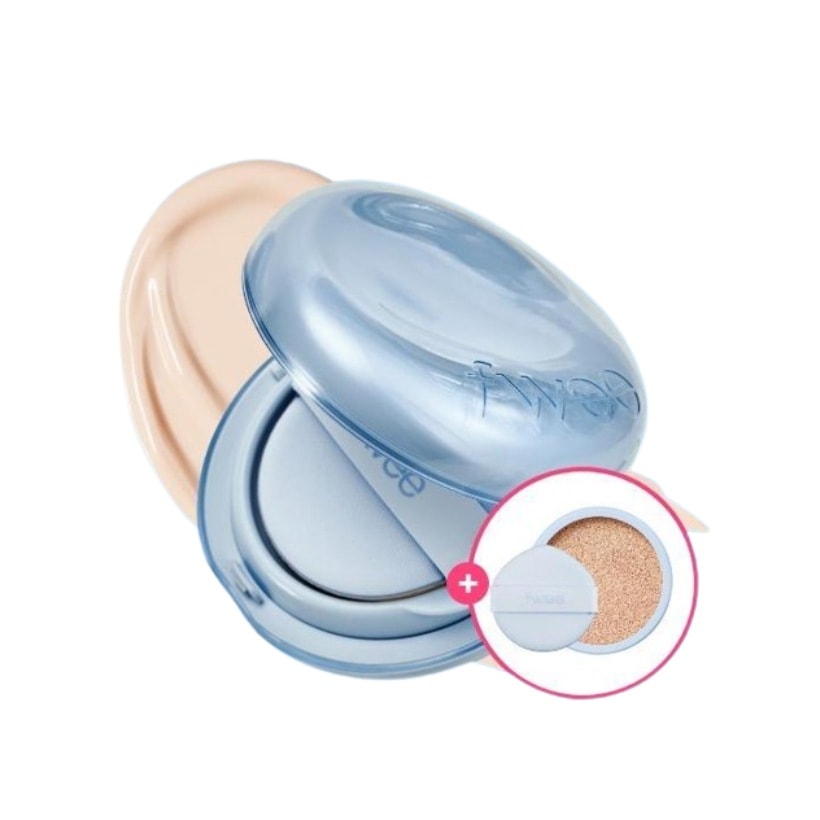 クッショングラスナチュラル, 本品(+レフィル追加 + パフ2枚追加) #5Colors