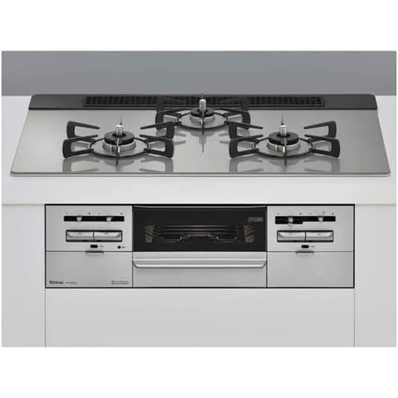 【都市ガス用】 リンナイ Rinnai ビルトインガスコンロ SENCE シルキーシルバー RS71W36T2RVW