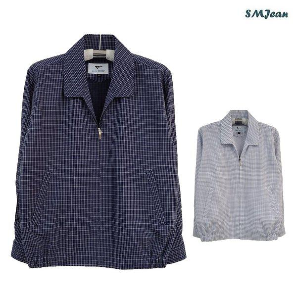 SMJ1123 お年寄りカラー ジャンパー 男性 ウインドブレーカー リネン st. 涼しい夏ジャンパー