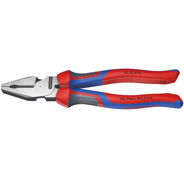 KNIPEX クニペックス 強力型ペンチ プラスチックコーティング 全長225mm 0202-225