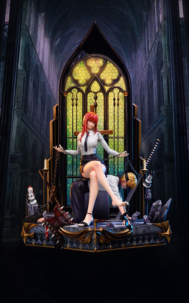 マキマ フィギュア 1/6スケール 塗装済み完成品 ガレージキット Y.S 限定販売 スタチュー