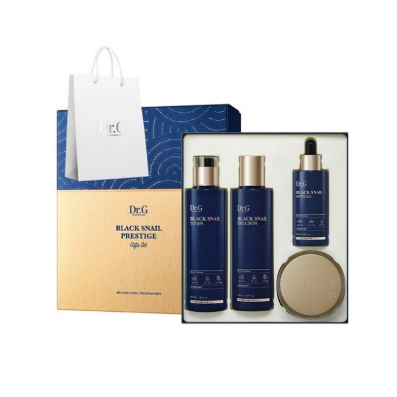 ブラックスネイルプレステージトナー+エマルジョン+アンプル+クリーム50ml