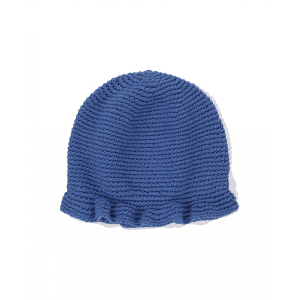 SUNLOVE クロシェットバケットハットブルー