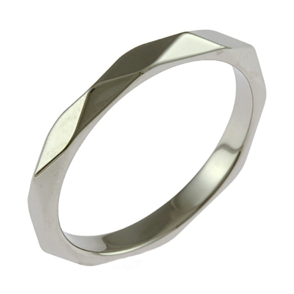 ブシュロン ファセット リング 指輪 19.5号 Pt950プラチナ Boucheron 中古 美品