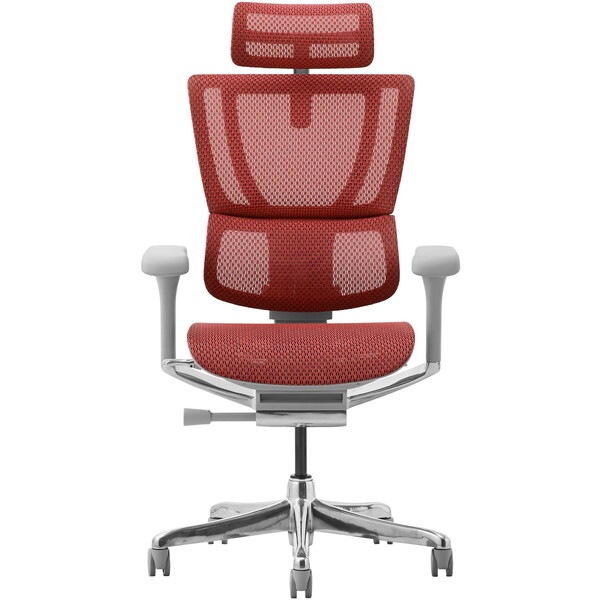関家具 454409 Ergohuman FIT2-HAM-DR-GF-RD グレーフレーム×レッド オフィスチェア メーカー直送
