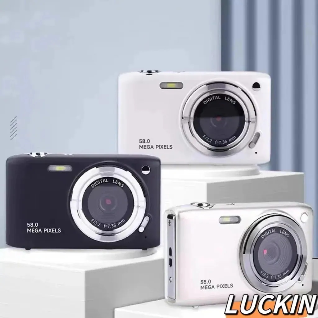 新年プレゼント デジタルカメラ ビデオカメラ 5800万画素 4K DVビデオカメラ おすすめ 安い 小型 軽量 カメラ 2.88インチ 16倍デジタルズーム オートフォーカス ポータ