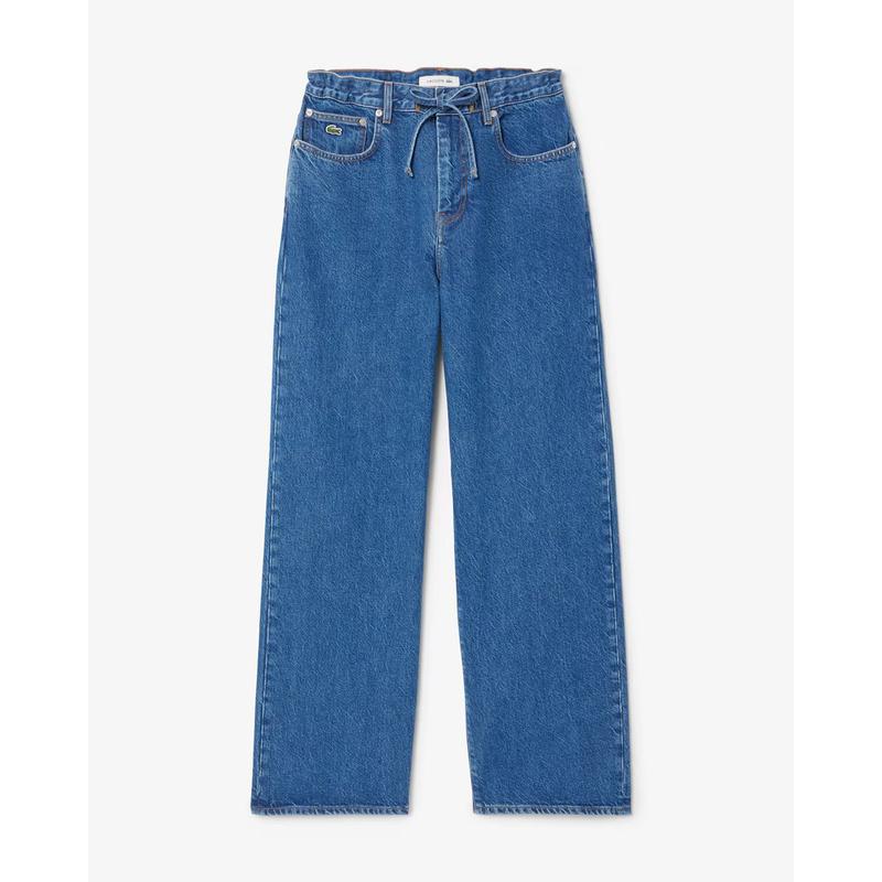 26SS 女性 エッセンシャル ワイドフィット デニムパンツ HF2448-56G 36L(ブルー)
