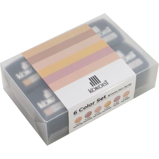 KOKOIST カラージェル6色セット11 Matte Skin Series