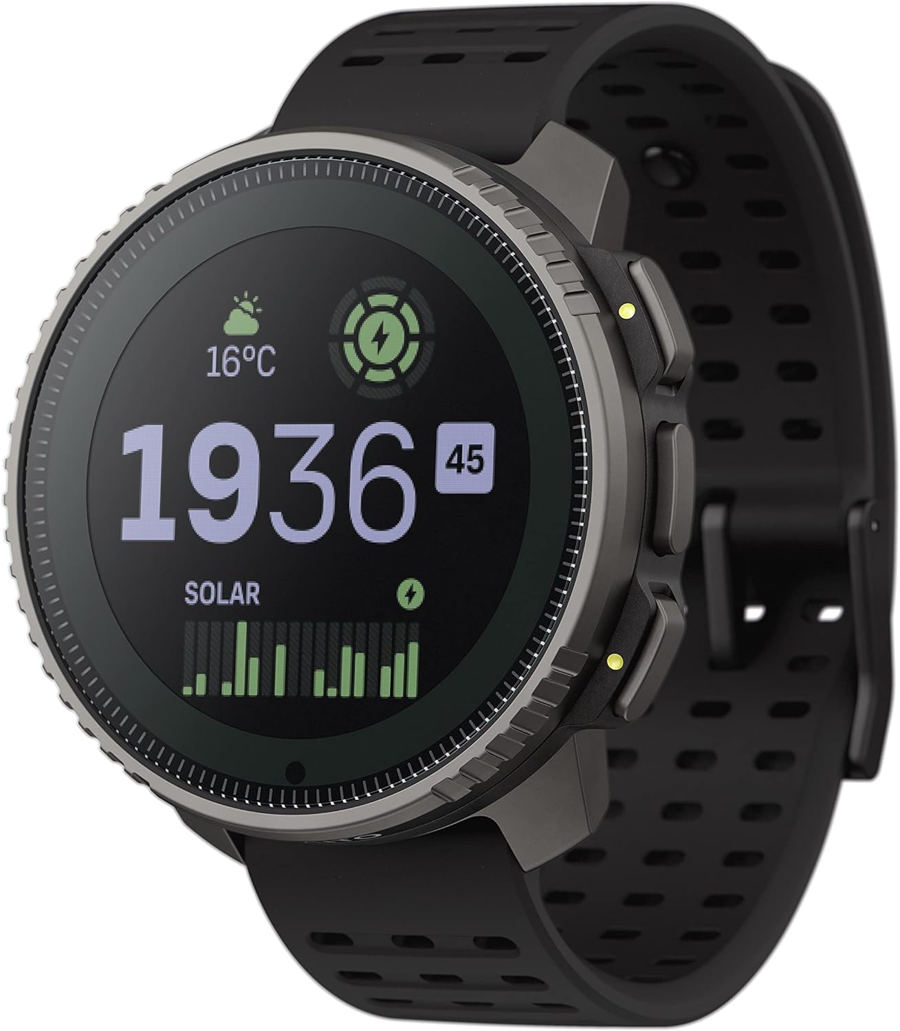 SUUNTO VERTICAL Titanium Solar SS050858000 [Black]スマートウォッチ