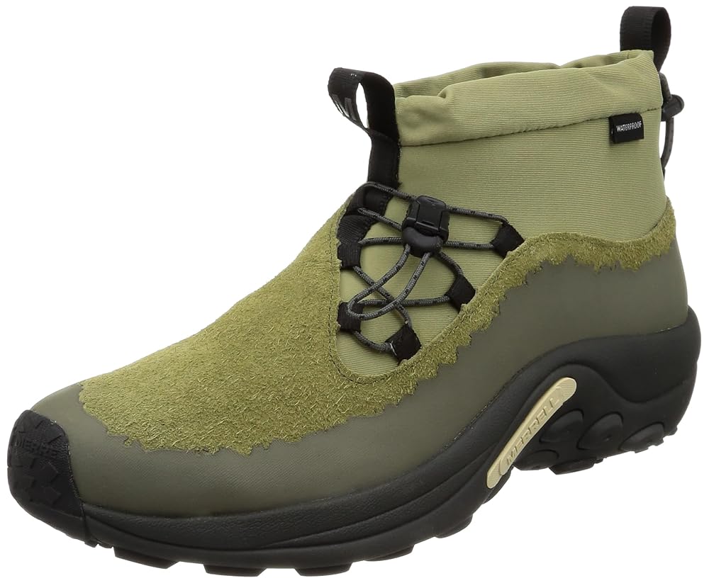 [メレル] ウォーキングシューズ JUNGLE MOC EVO WINTER MID WATERPROOF メンズ OLIVE 27.5 cm 2E