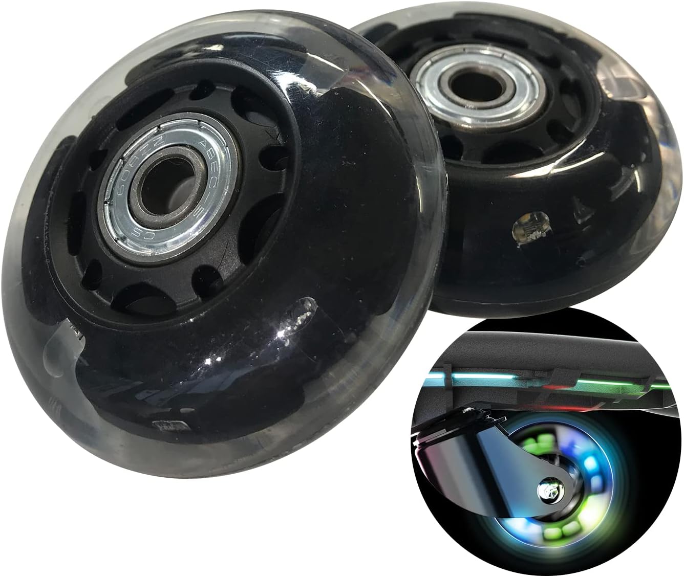 ラングスジャパン(RANGS) ウィール 2ピース 光るウィール リップスティックデラックスミニ純正交換用 68mm