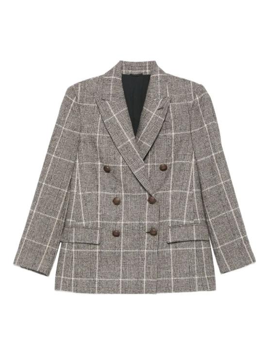 BRUNELLO CUCINELLI Women Suit Jackets MV4037053 C011 BROWN