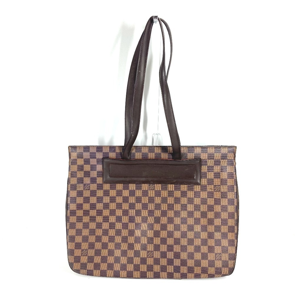 ショルダーバッグ N51124 パリオリGM ダミエ トートバッグ 肩掛け カバン ダミエキャンバス エベヌ ブラウン