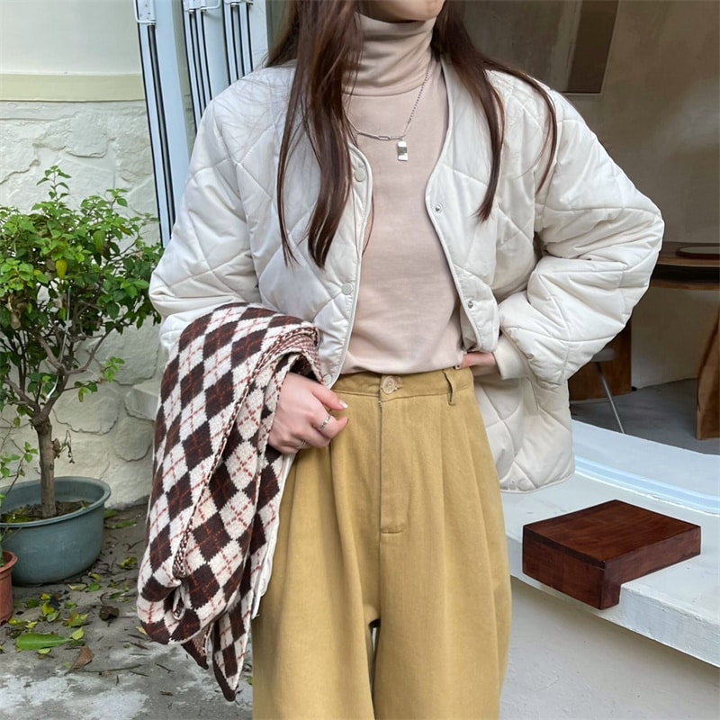 コート アウター ジャケット シャンパー 白 ホワイト 黒 ブラック 茶色 ブラウン ミディアム丈 6,789円