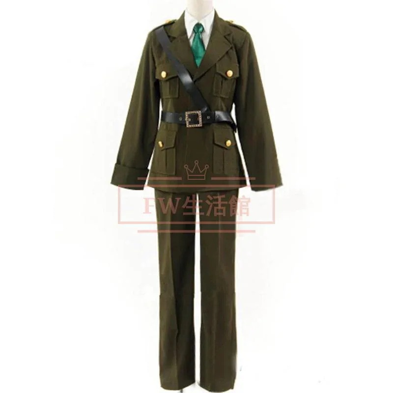 夏大人気ヘタリア Axis Powers イギリス軍装 コスプレ衣装 コスチューム 演出服 アニメ ゲーム ハロウィン cos 変装