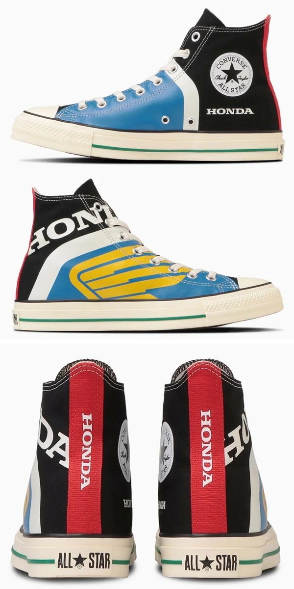 オールスター R HONDA RS ハイカット ブラック 31310170 メンズ レディース キャンバス スニーカー