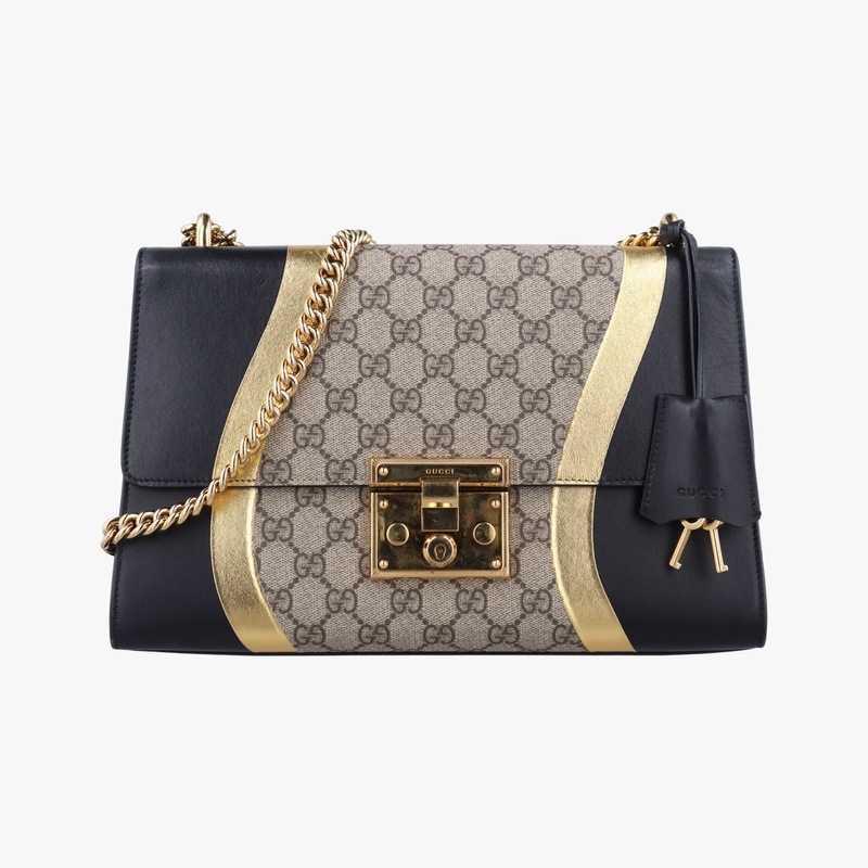 パドロックマルチカラーPVCコーティングキャンバス×レザー432679B023396939中古