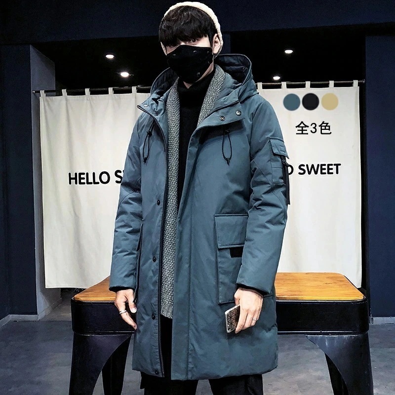 【最新モデル登場！！】 ダウンコート　メンズ　アウター　コート　ダウン　ロングコート　冬服　冬物　新作　大きサイズ　メンズファッション　内ポケット　フード付き　防寒　暖かい　アウトドア