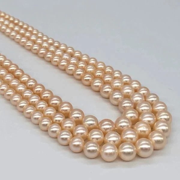 ストラップパーツ ビーズ アクセサリー道具 材料 手芸 ハンドクラフト コレクション 連 淡水パール