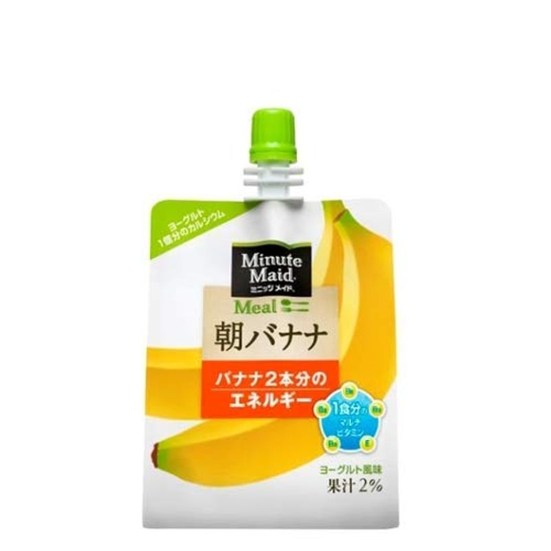 朝バナナ 180gパウチ(24本入)３ケース