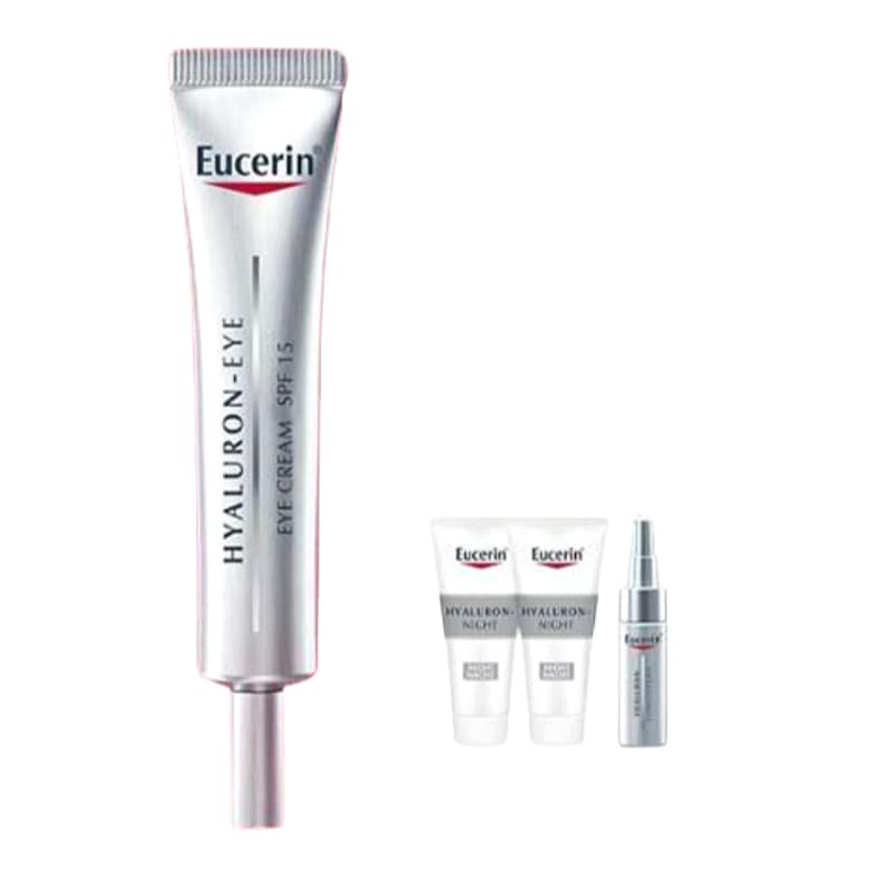 [Hyuk pick]ハイアルロン アイクリーム 15ml 企画 (+ナイトクリーム 7ml * 2コンセントレート 5ml)/弾力/保湿 8,271円