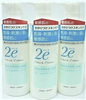 ［３個セット］ドゥーエ フェース＆ボディーソープ 420mL入り×３個 資生堂 2e(ドゥーエ) フェース＆ボディーソープ 420ml (2023.12月