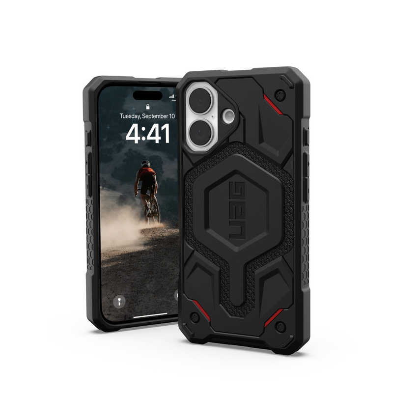 UAG　iPhone 16 耐衝撃ケース MAGSAFE対応 MONARCH PRO ケブラーブラック　UAG-IPH24MB-PMS-KB 9,257円