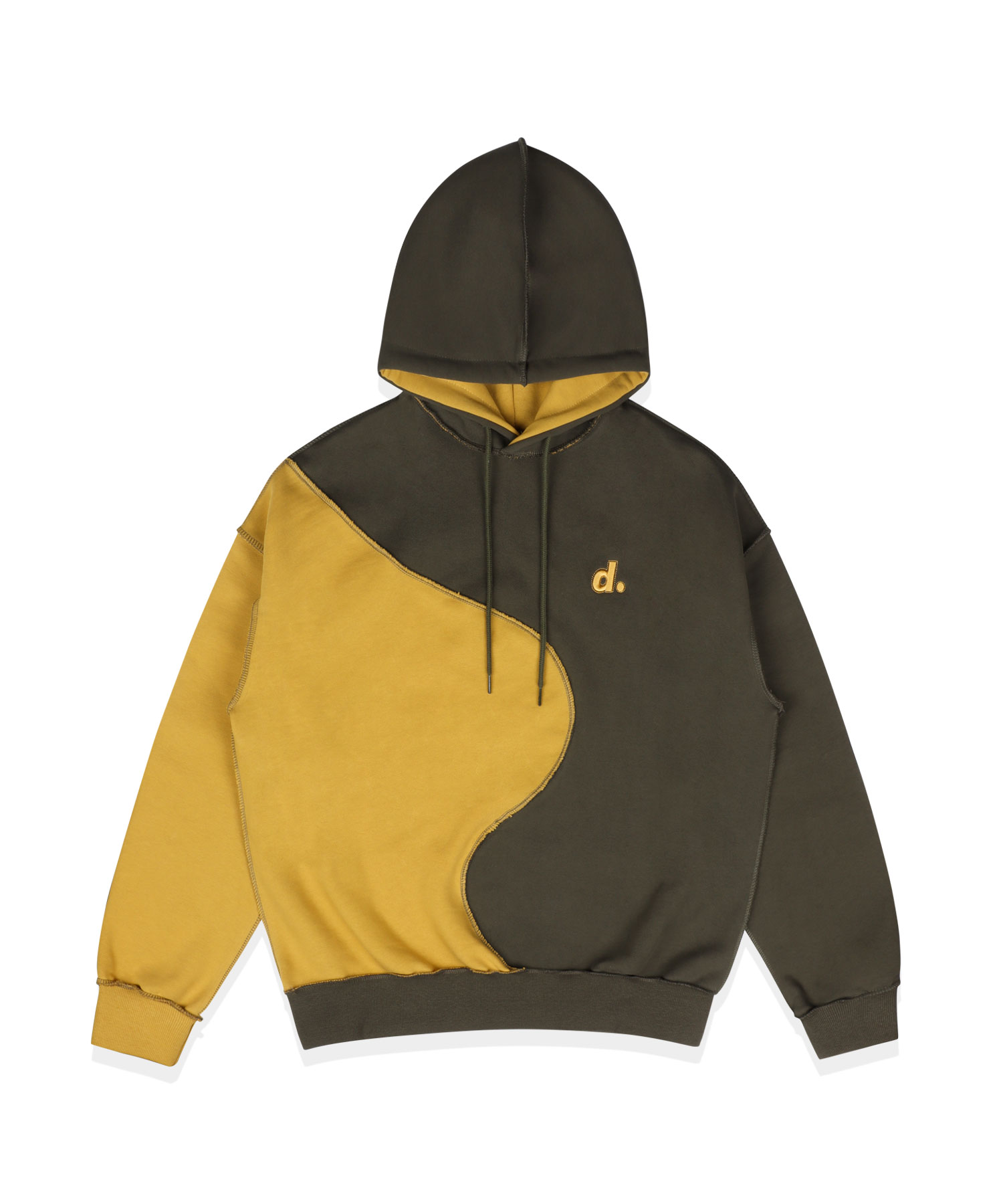 HARD COTTON WAVE HOODIE（KHAKI）/size：OS