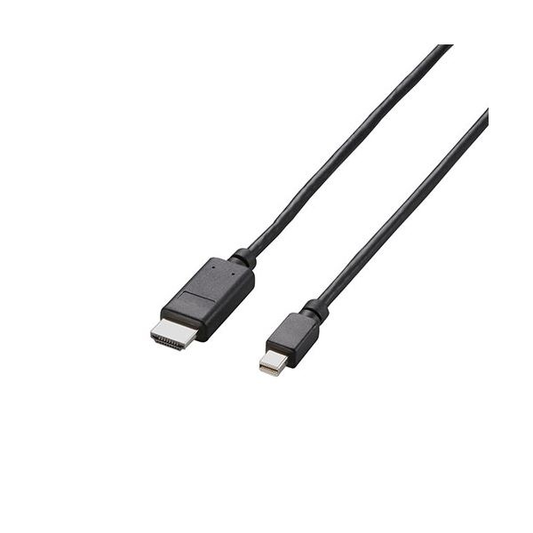 (5個セット) エレコム Mini DisplayPort-HDMI変換ケーブル/3m/ブラック AD-MDPHDMI30BKX5 25,931円