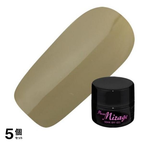 Miss Mirage(ミスミラージュ) ソークオフジェル ボタニックムード 山葵 M172s 2.5g 5個セット