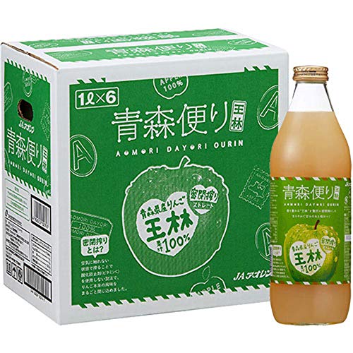 アオレン ヤエス 青森便り 王林 1000ml *6本