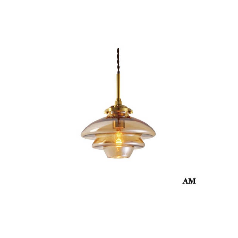 インターフォルム　LED照明 ペンダントライト 4.5畳 電球色 LED電球 Linne (リネー) アンバー　LT4240AM