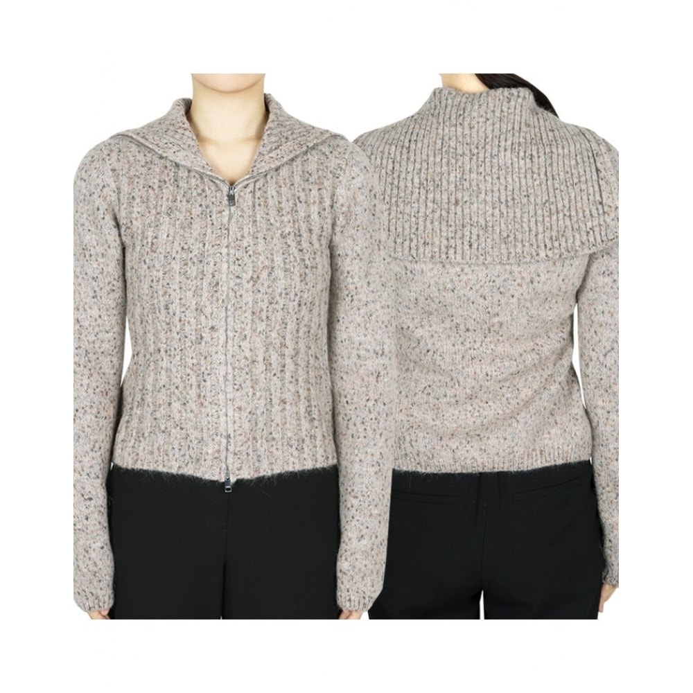 Gani 女性用アルパカコットンミックスハイネックジップアップカーディガン (ベージュ) K2277 883 39,713円