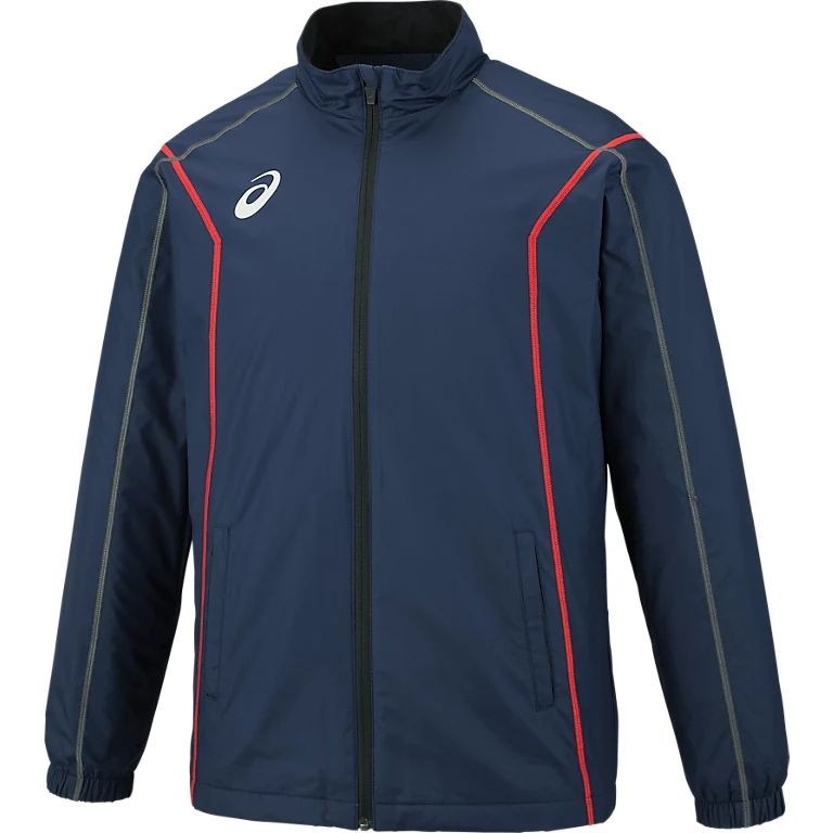 アシックス asics ジャケット 裏トリコットブレーカージャケット ステッチ リサイクル素材 メンズ 2031E059-401