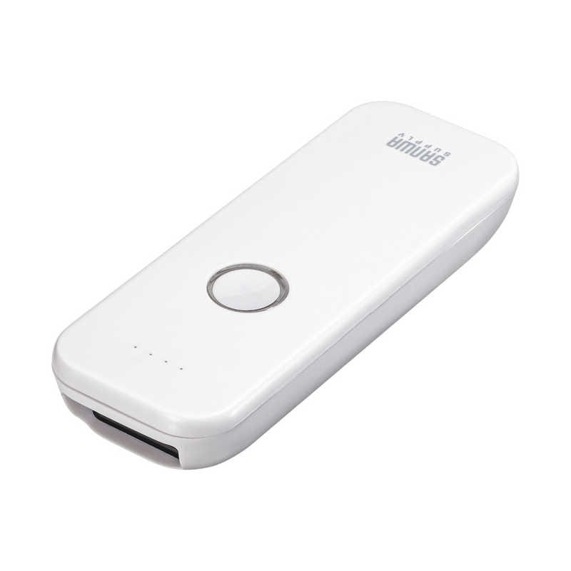 サンワサプライ　Bluetooth1次元バーコードリーダー　BCR-BT1D8W