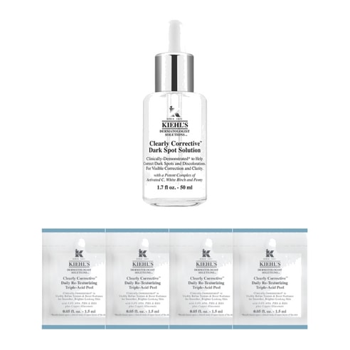 【Wid】 クリアリー コレクティブ ダークスポット ソリューション エッセンス 50ml ＋ ピーリング エッセンス 贈呈セット 1個 ・美容液 ・透明感 ・整肌 ・保湿 ・潤い ・乾燥ケア ・プロ