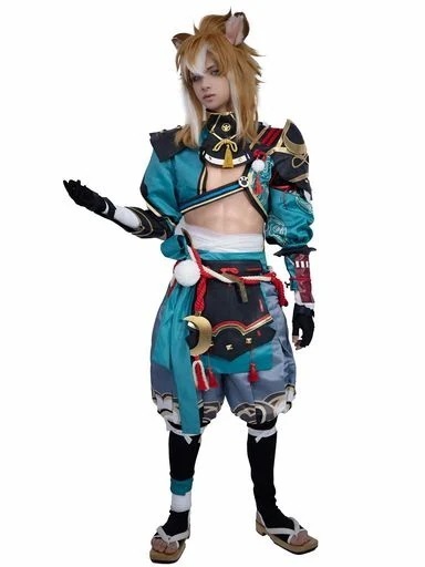 コスパ最高 即納 原神 コスプレ ゴロー GENSHIN ゲーム コスプレ衣装 ハロウィン コスチューム イベント 仮装 撮影会 XS
