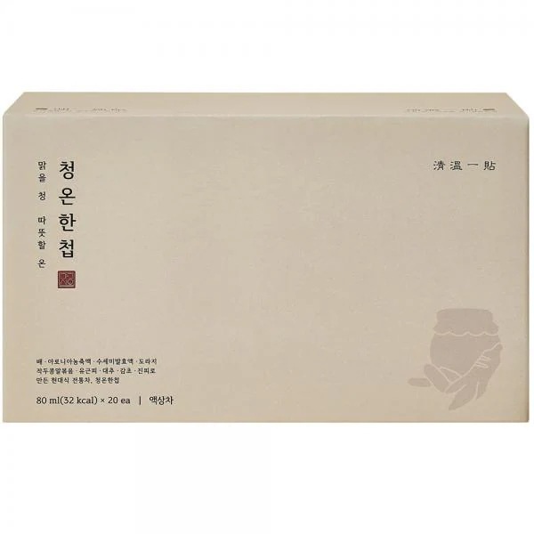 清温一帖 現代風の伝統茶 청온한첩 현대식 전통차