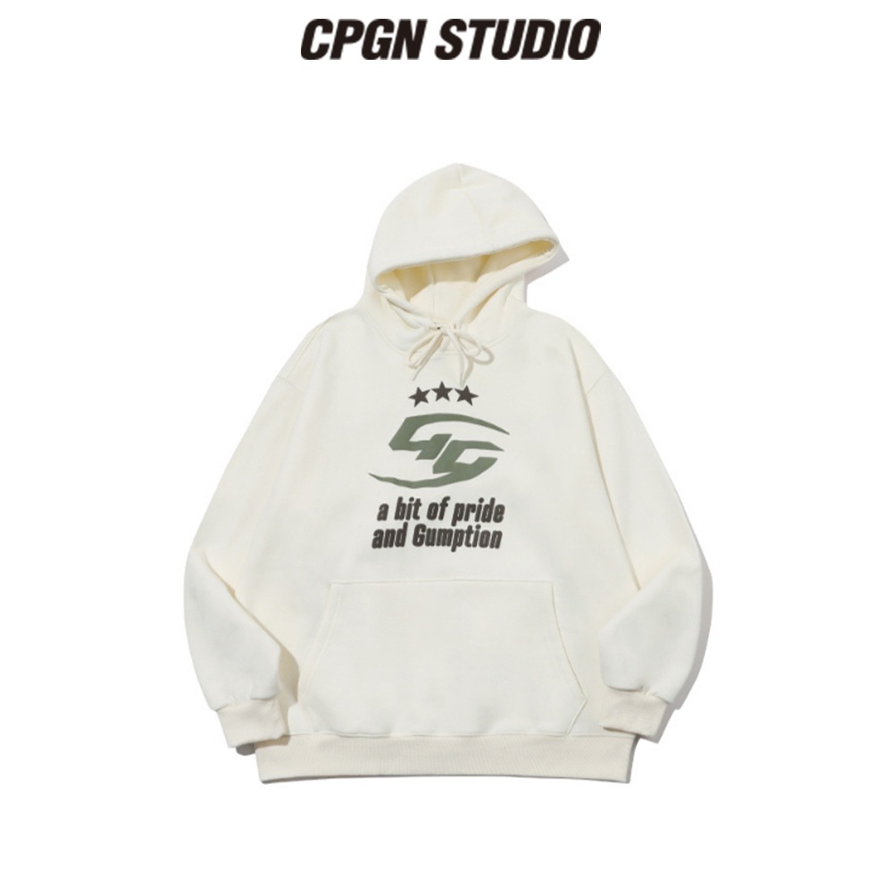 【CPGN STUDIO】 Triple Star Emblem Logo Hoodie