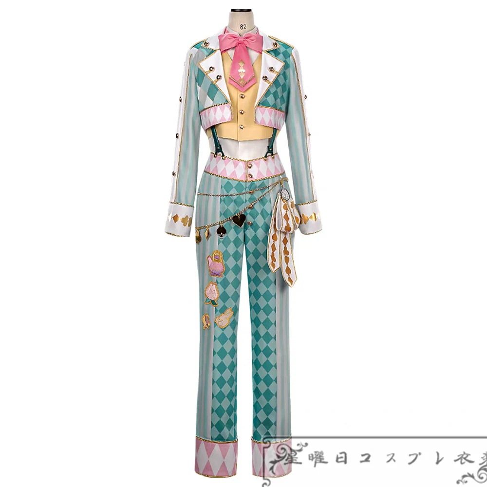 [今日は安い-出荷が早い]ツイステ 薔薇の王国のホワイトラビット・フェス フロイド Floyd ラビット・ウェア コスプレ衣装 コスチューム 帽子付き品質良い 店舗お勧め